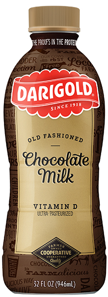 Old Fashioned Chocolate Milk Quart UP - Darigold